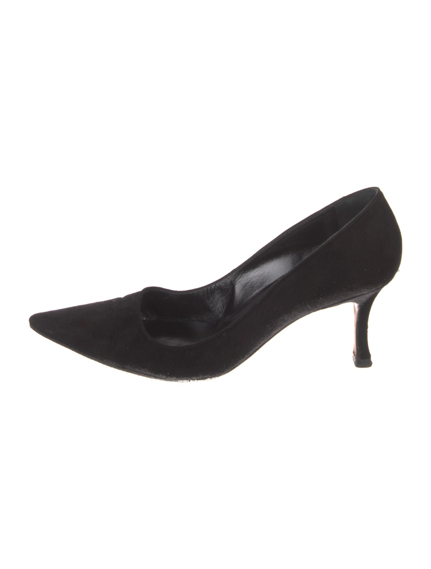 Manolo Blahnik BB Suede Pumps