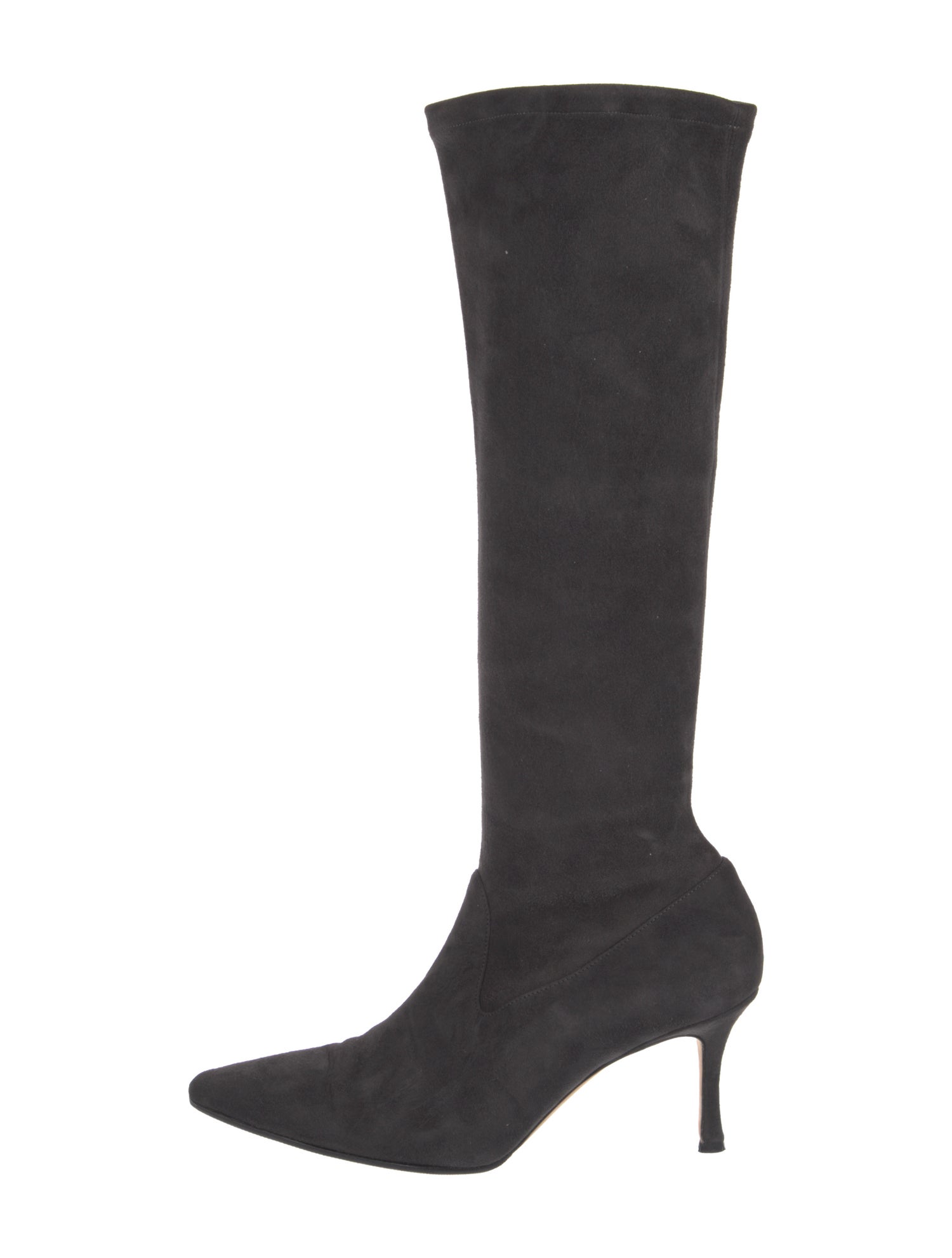 Manolo Blahnik Suede Boots
