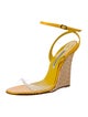 Manolo Blahnik Patent Leather Espadrilles