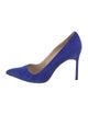 Manolo Blahnik Suede Pumps