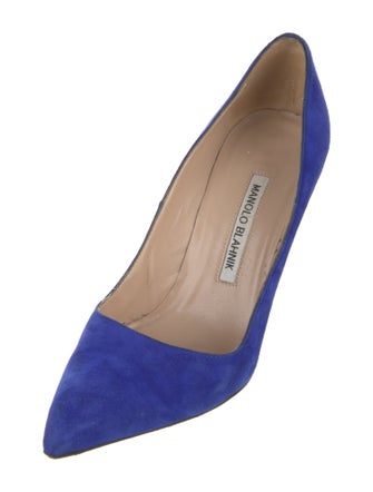 Manolo Blahnik Suede Pumps