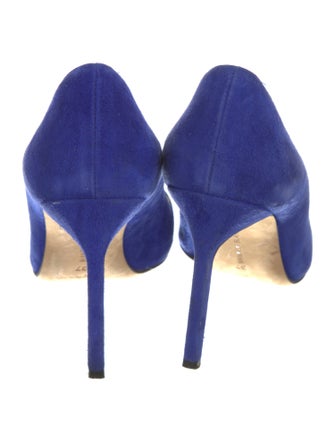 Manolo Blahnik Suede Pumps