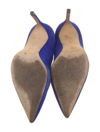 Manolo Blahnik Suede Pumps