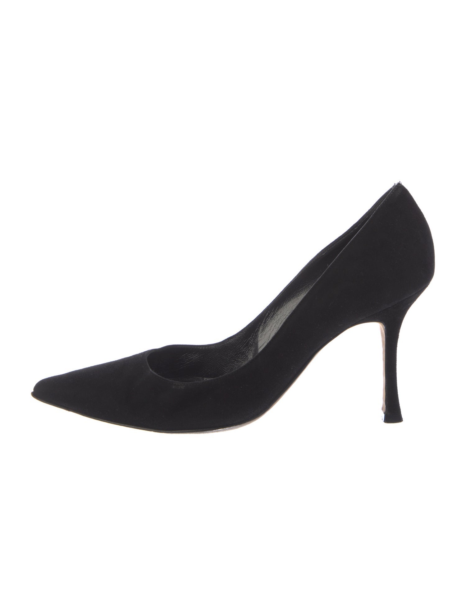 Manolo Blahnik Suede Pumps