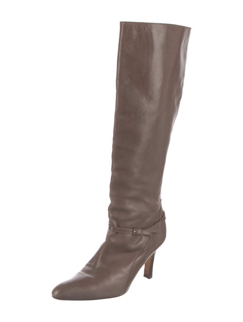 Manolo Blahnik Leather Boots
