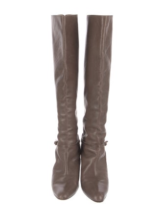 Manolo Blahnik Leather Boots