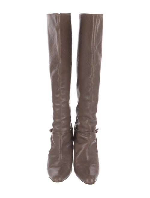 Manolo Blahnik Leather Boots