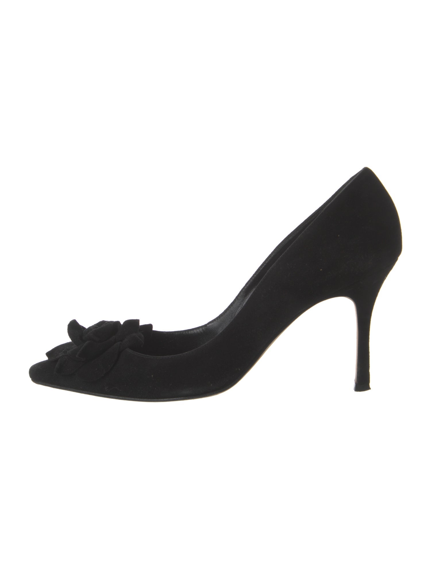 Manolo Blahnik Suede Pumps