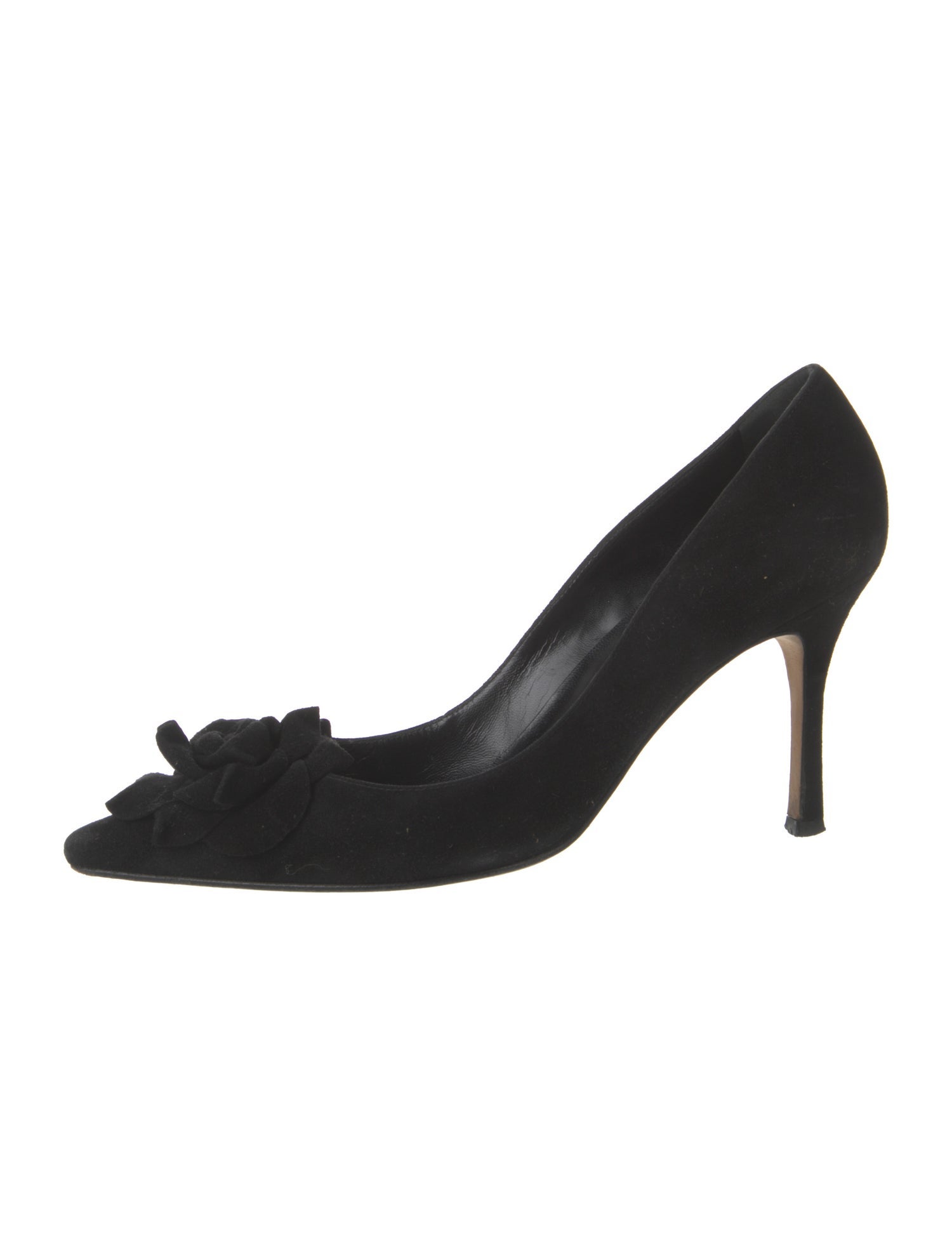 Manolo Blahnik Suede Pumps