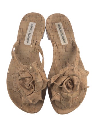 Manolo Blahnik Slides