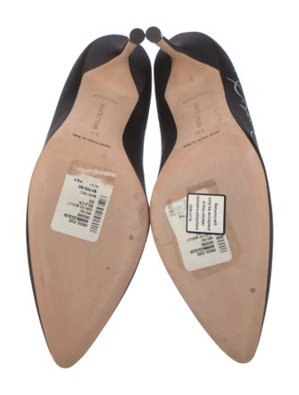 Manolo Blahnik BB Satin Pumps