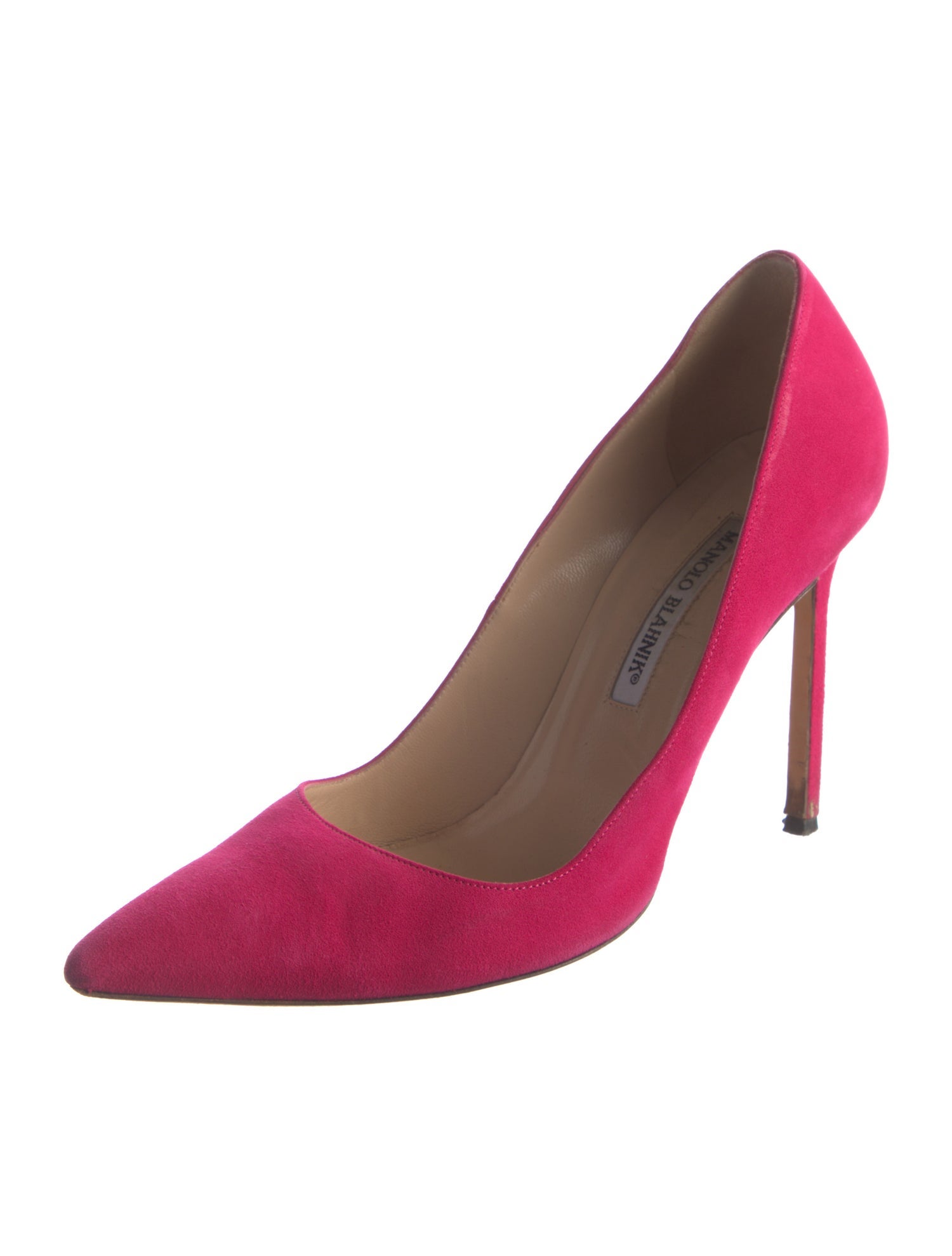 Manolo Blahnik Suede Pumps