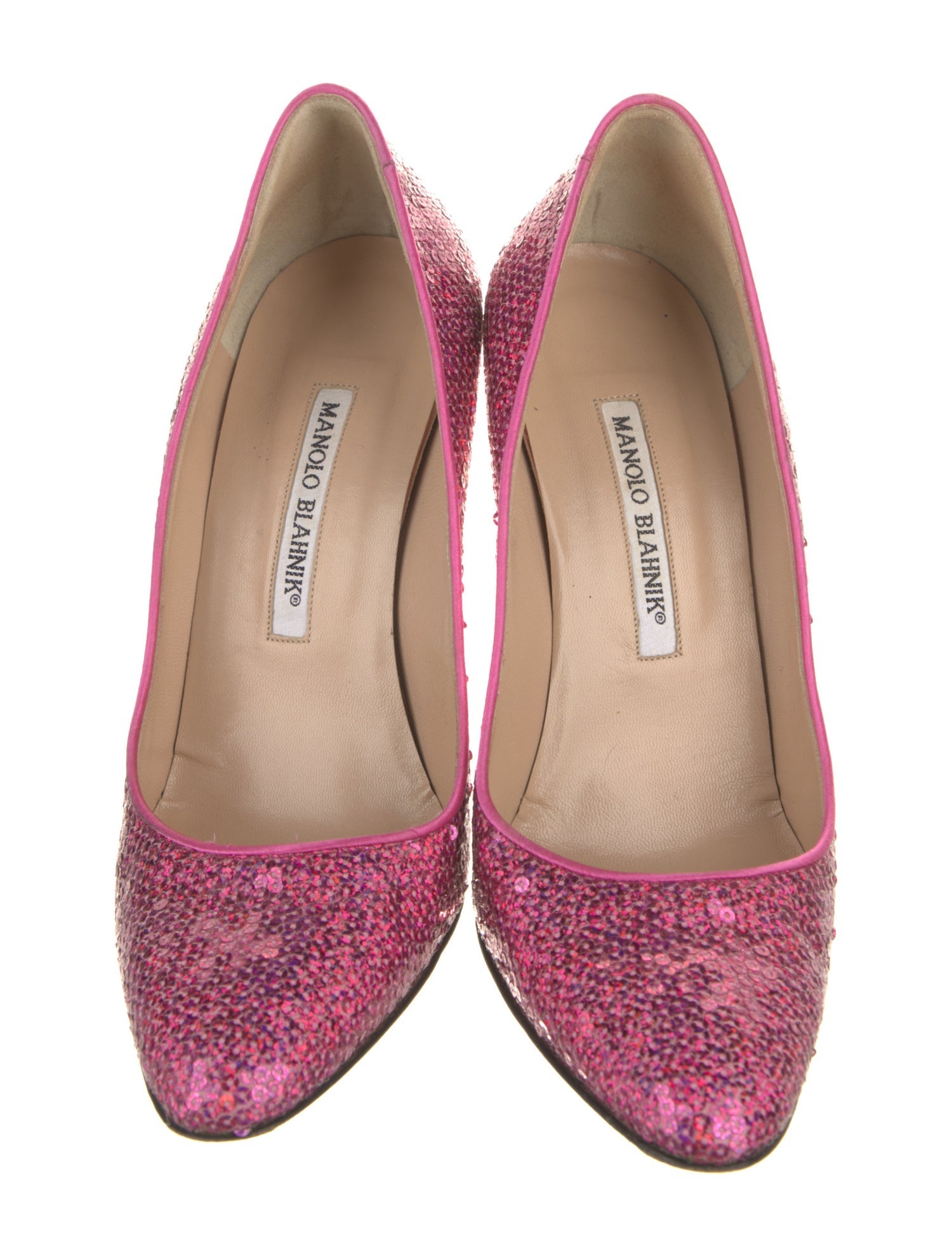Manolo Blahnik Sequins Pumps