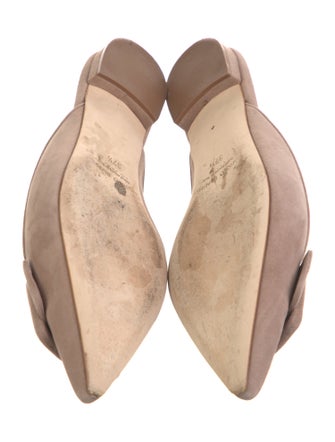 Manolo Blahnik Suede Mules