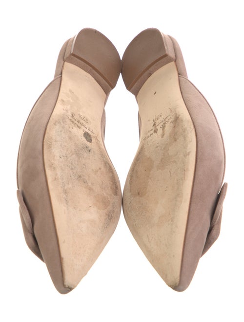 Manolo Blahnik Suede Mules