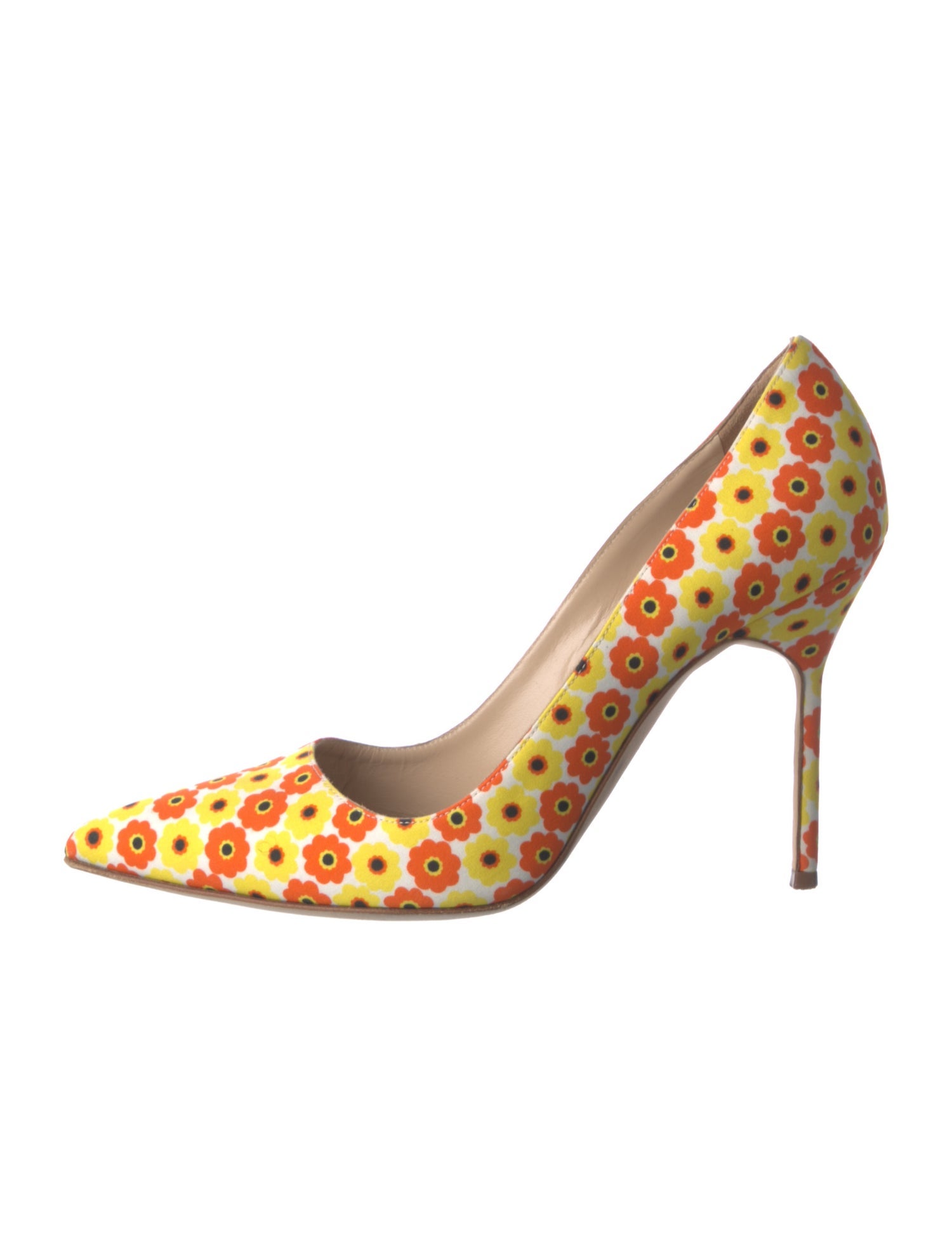 Manolo Blahnik BB Canvas Pumps