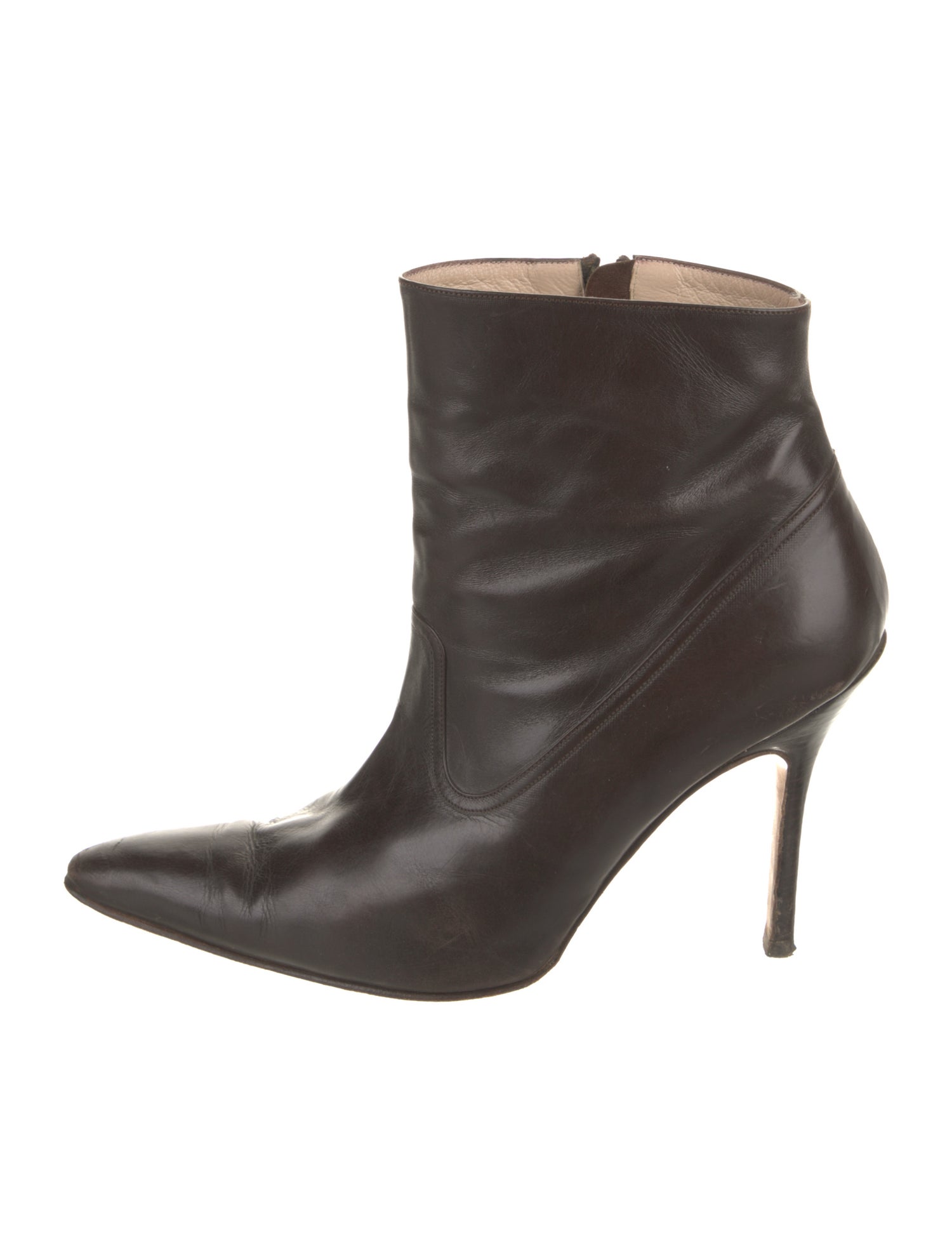 Manolo Blahnik Leather Boots