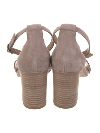 Manolo Blahnik Suede Sandals