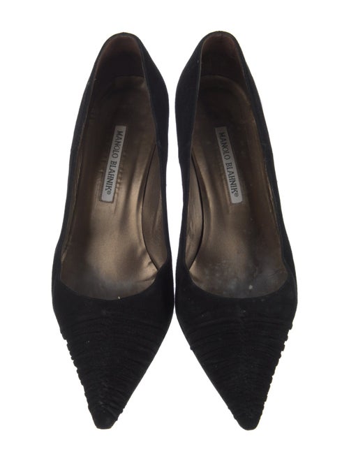 Manolo Blahnik Suede Pumps