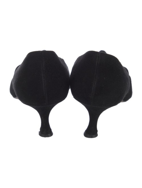 Manolo Blahnik Suede Pumps