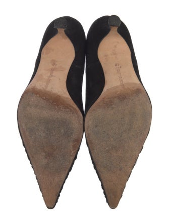 Manolo Blahnik Suede Pumps