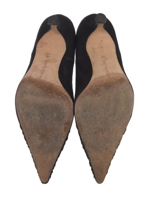 Manolo Blahnik Suede Pumps