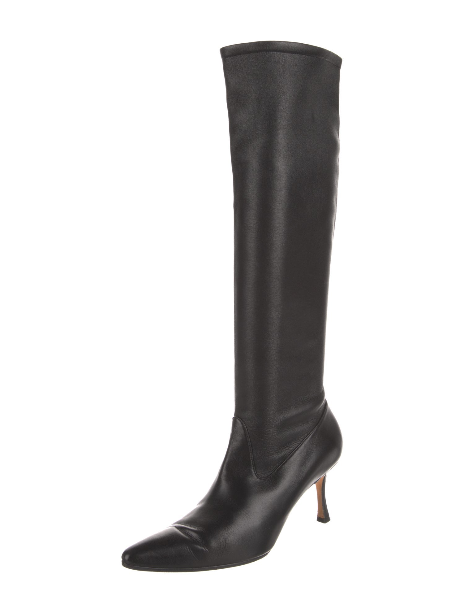 Manolo Blahnik Leather Boots