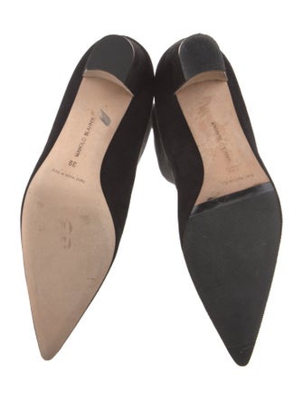 Manolo Blahnik Lupasca Suede Sock Boots