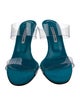 Manolo Blahnik PVC Slides