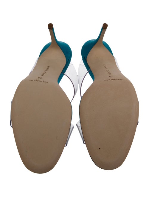 Manolo Blahnik PVC Slides