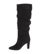 Manolo Blahnik Calassohi Suede Slouch Boots