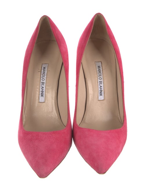 Manolo Blahnik Suede Pumps