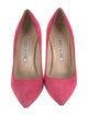 Manolo Blahnik Suede Pumps