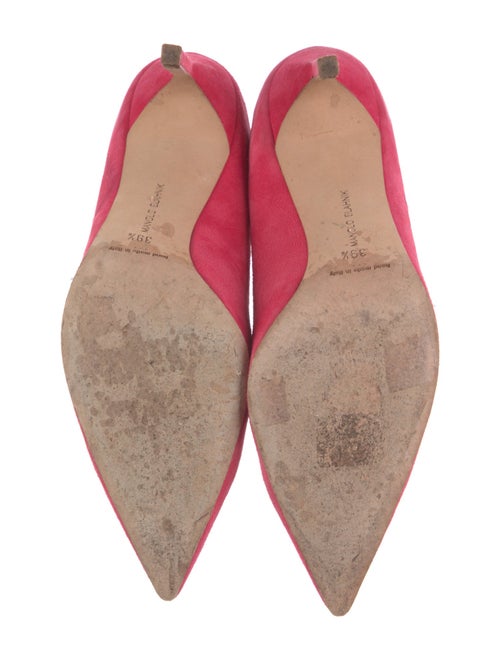 Manolo Blahnik Suede Pumps