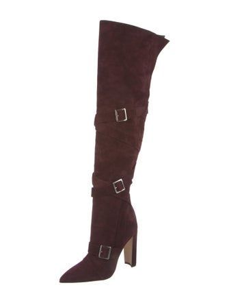 Manolo Blahnik Josimhi Suede Boots