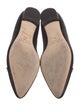 Manolo Blahnik Satin Crystal Embellishments Flats