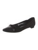 Manolo Blahnik Suede Ballet Flats