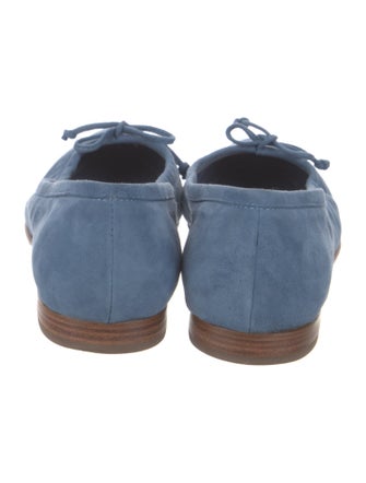 Manolo Blahnik Suede Flats