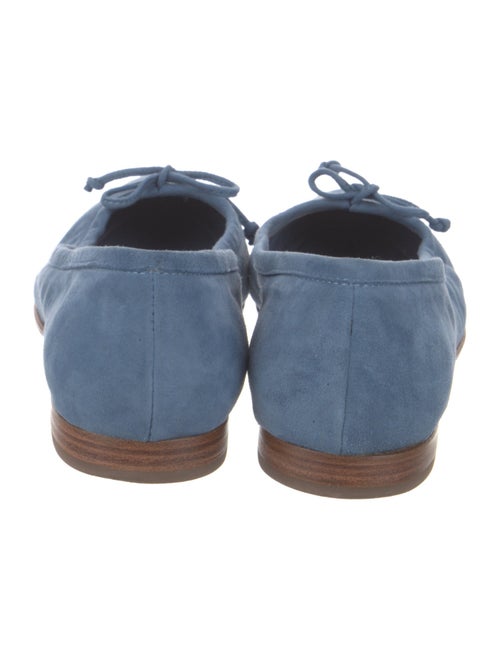 Manolo Blahnik Suede Flats