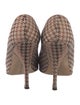 Manolo Blahnik BB 90 Houndstooth Print Pumps