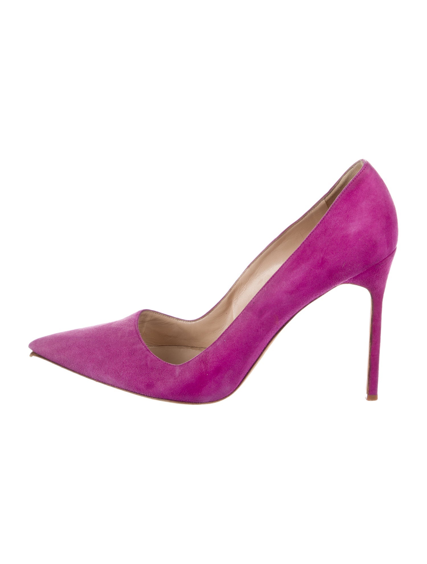 Manolo Blahnik Suede Pumps