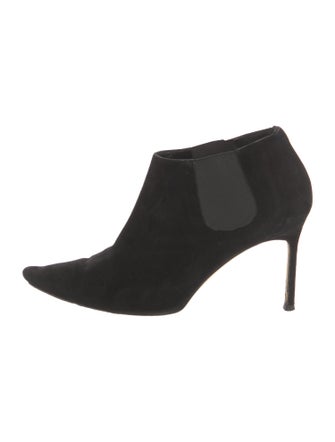 Manolo Blahnik Tungade Suede Mules