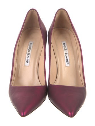 Manolo Blahnik Leather Pumps
