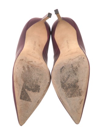 Manolo Blahnik Leather Pumps