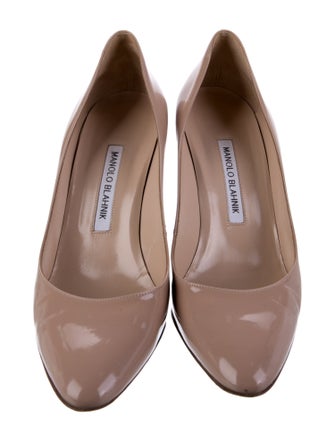 Manolo Blahnik BB Patent Leather Pumps