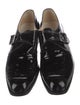 Manolo Blahnik Patent Leather Monk Straps
