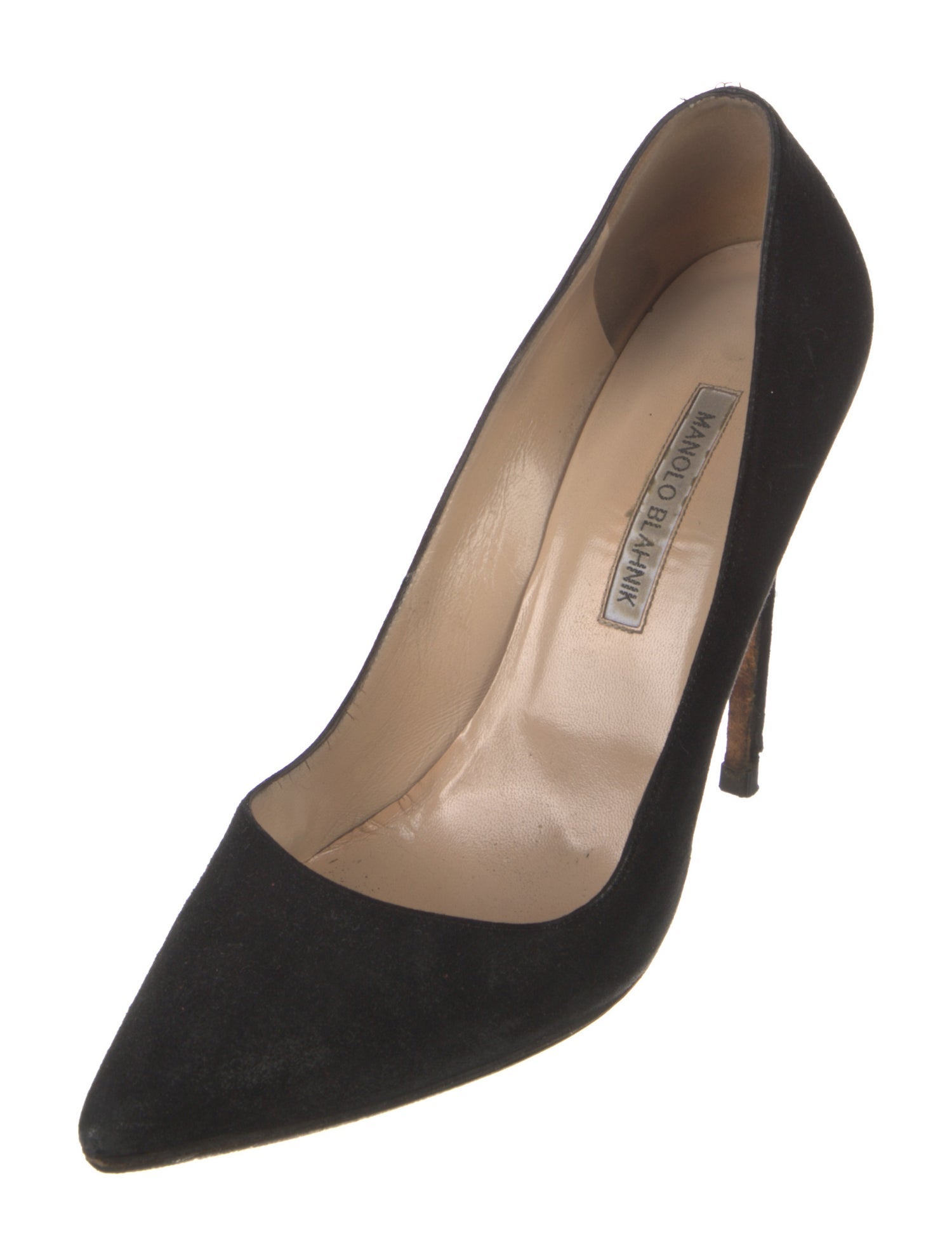 Manolo Blahnik Suede Pumps