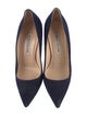 Manolo Blahnik BB Suede Pumps