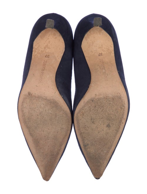 Manolo Blahnik BB Suede Pumps