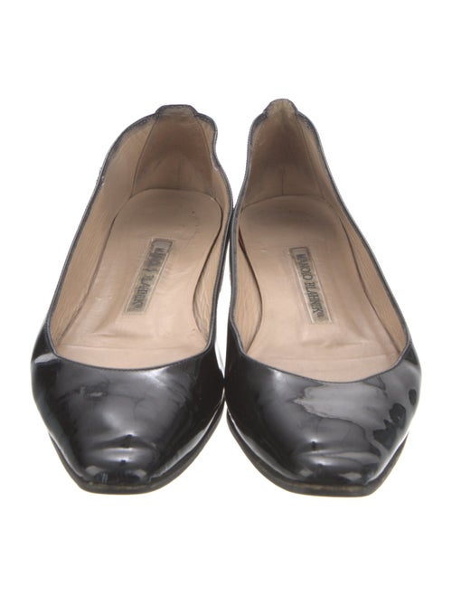 Manolo Blahnik BBFLAT Patent Leather Ballet Flats
